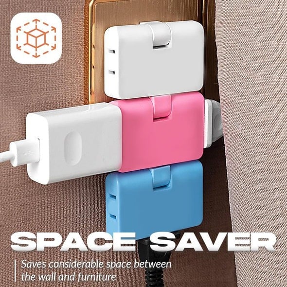 (đ„Last Day Promotion - 50% off)180 Degrees Rotatable Socket Converter