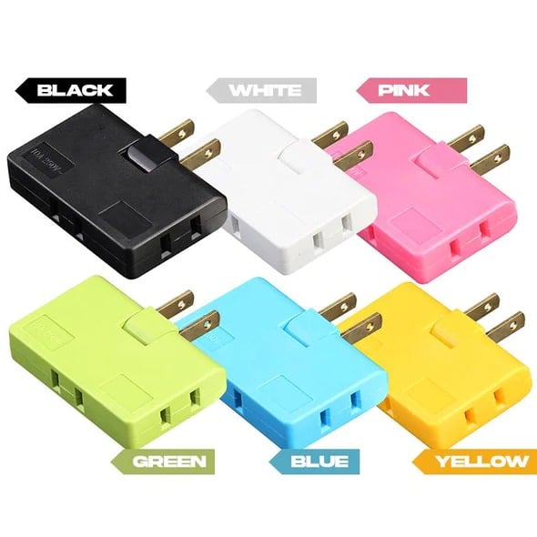 (đ„Last Day Promotion - 50% off)180 Degrees Rotatable Socket Converter